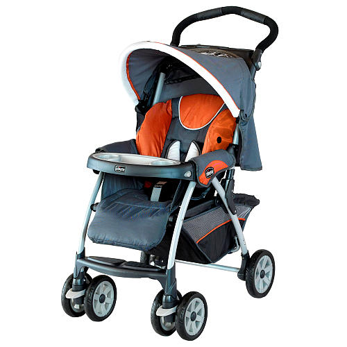 chicco stroller fold down
